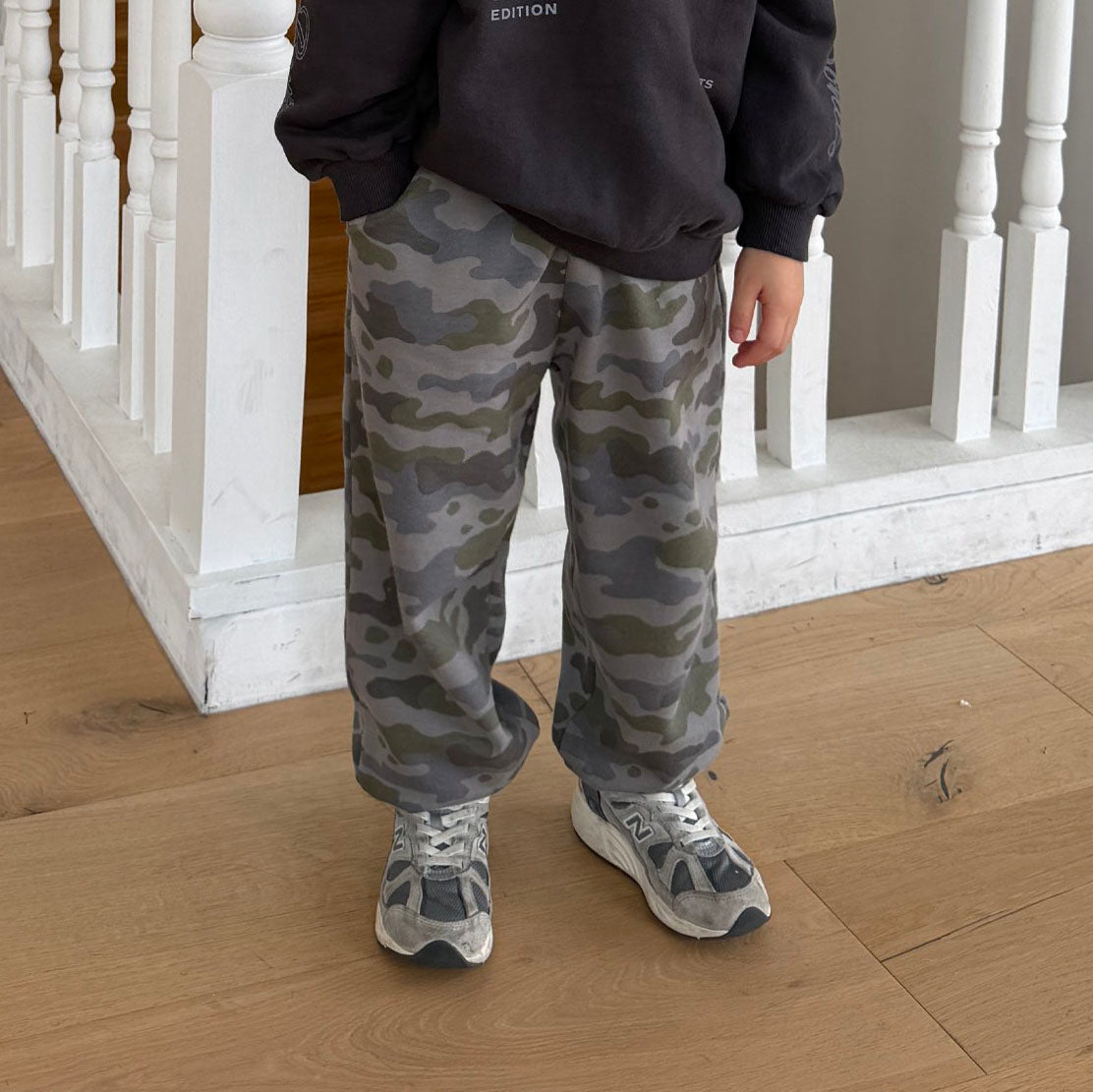 Toddler F26 Camouflage Jogger Pants (12m-9y) - 2 Colors kids outfit