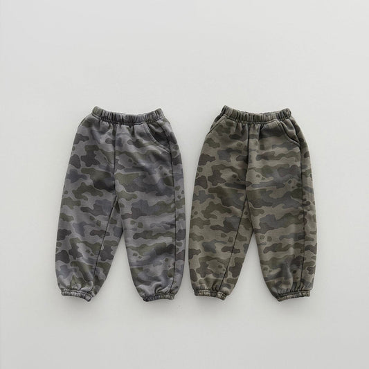 Toddler F26 Camouflage Jogger Pants (12m-9y) - 2 Colors kids outfit