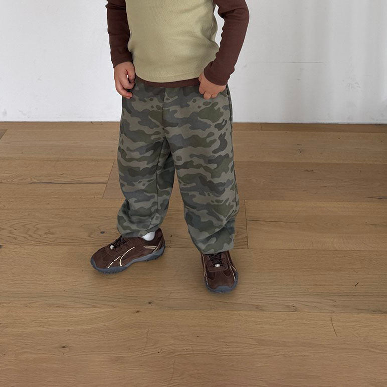 Toddler F26 Camouflage Jogger Pants (12m-9y) - 2 Colors kids outfit