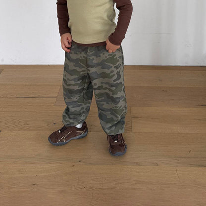 Toddler F26 Camouflage Jogger Pants (12m-9y) - 2 Colors kids outfit