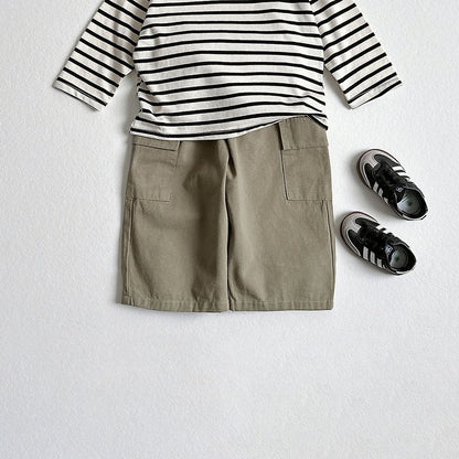 Toddler F26 Cargo Pants (2-9y) - Olive kids outfit