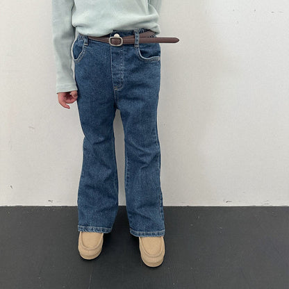 Toddler F26 Denim Flare Pants (2-9y) - 2 Colors kids outfit