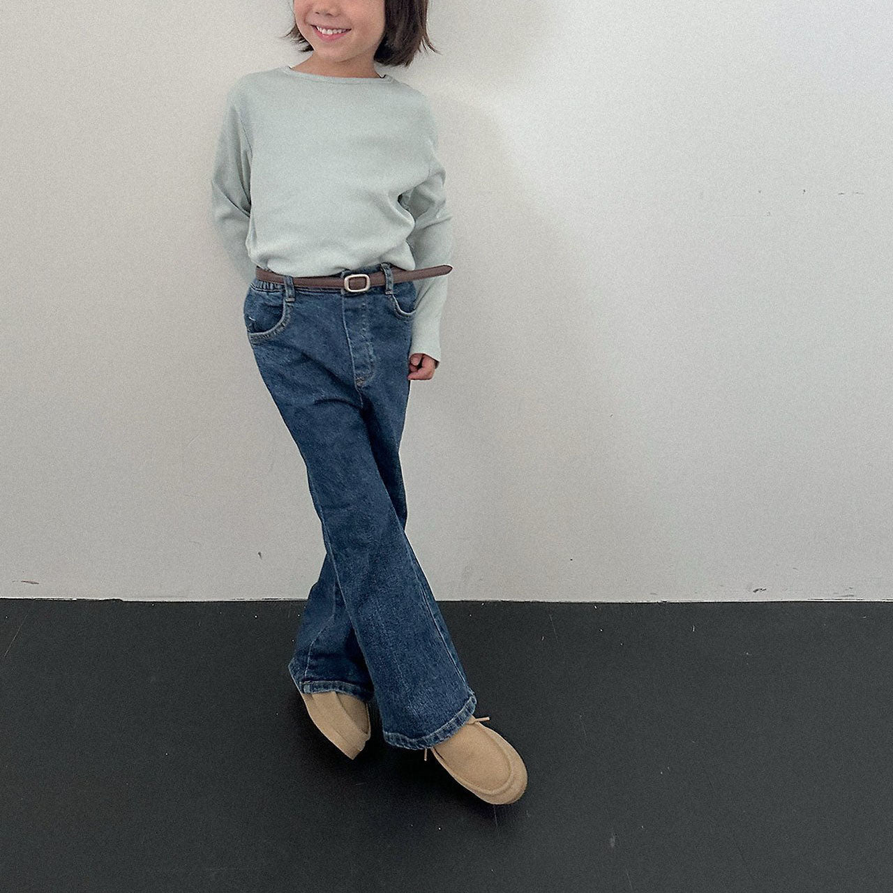 Toddler F26 Denim Flare Pants (2-9y) - 2 Colors kids outfit