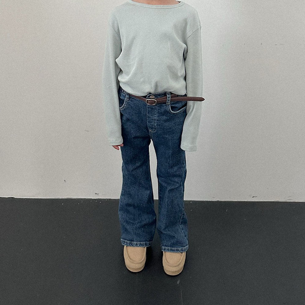 Toddler F26 Denim Flare Pants (2-9y) - 2 Colors kids outfit
