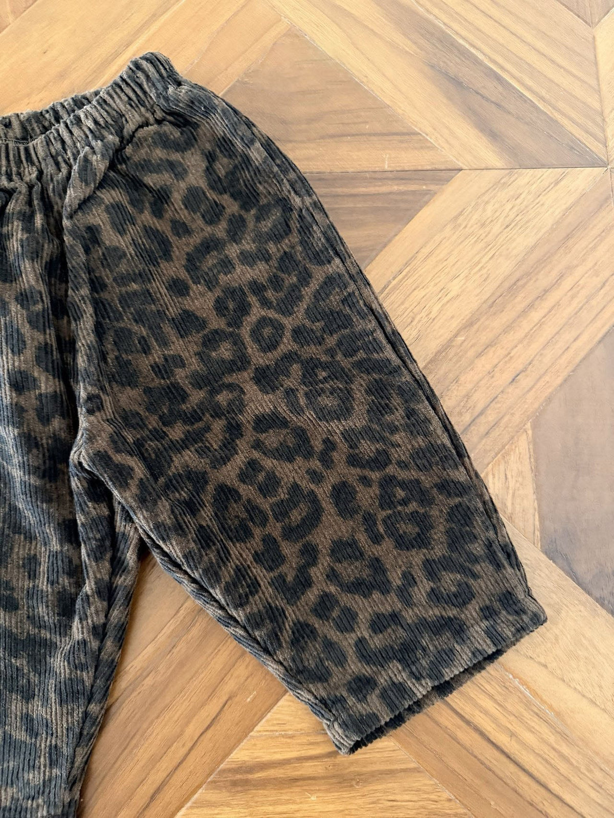 Toddler F26 Leopard Corduroy Pull-On Pants (1-7y) - 2 Colors kids outfit