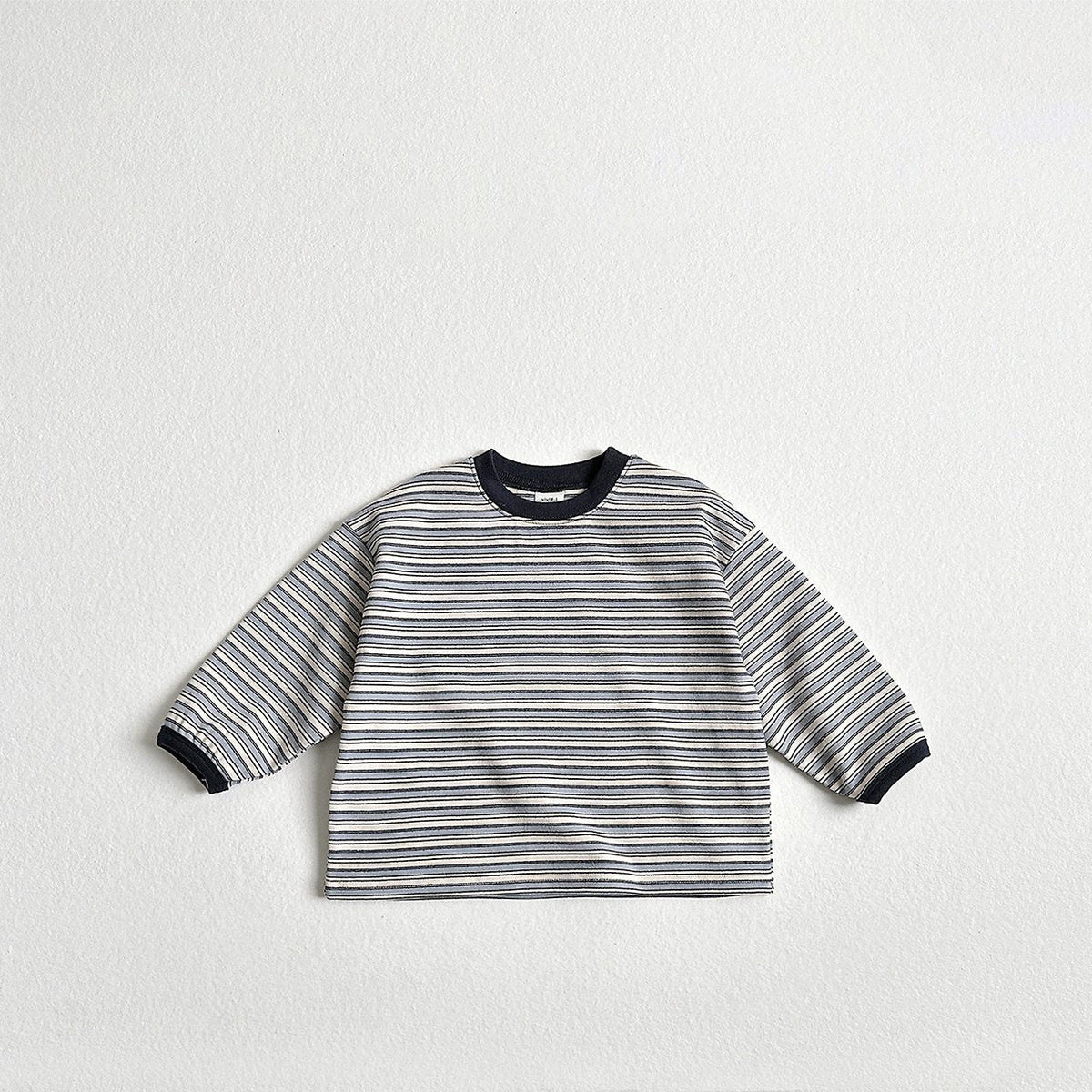 Toddler F26 Multi Stripe Long Sleeve Top (2-9y) - 3 Colors kids outfit
