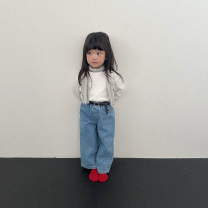 Toddler F26 Polka Dot Denim Pants (2-9y) - 2 Colors kids outfit