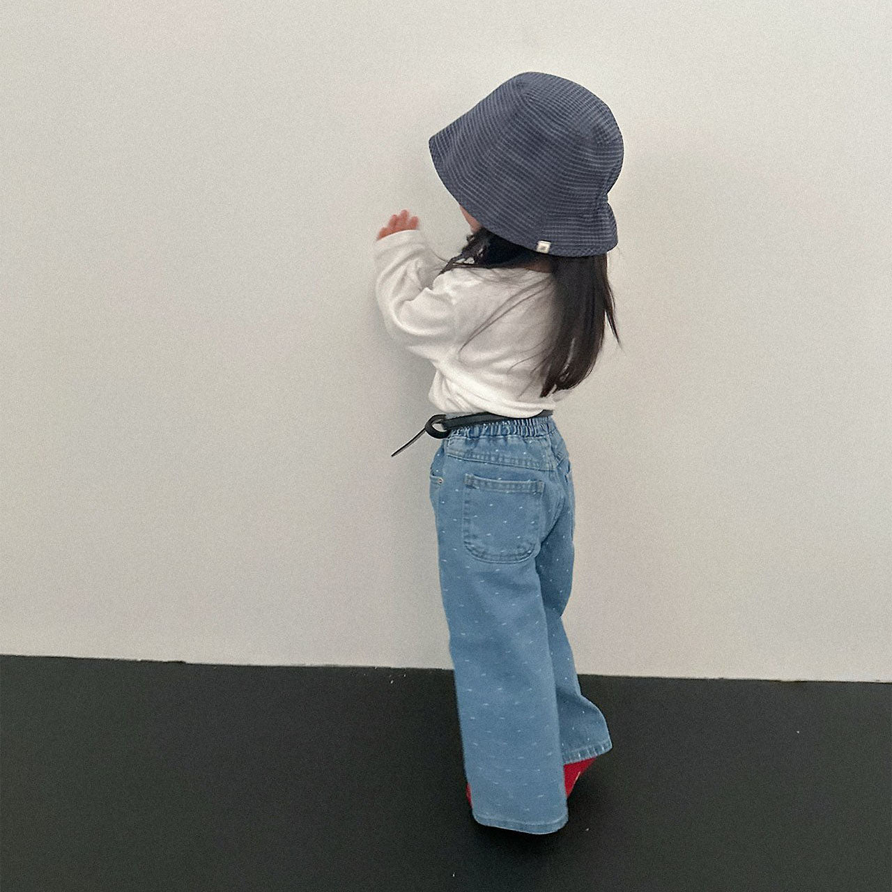 Toddler F26 Polka Dot Denim Pants (2-9y) - 2 Colors kids outfit