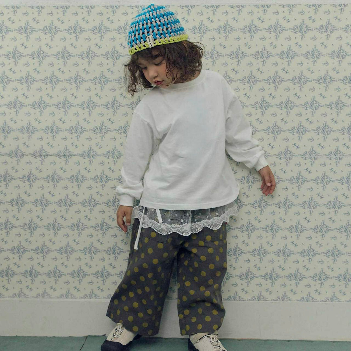 Toddler F26 Polka Dot Pull-On Pants (2-7y) - 2 Colors kids outfit