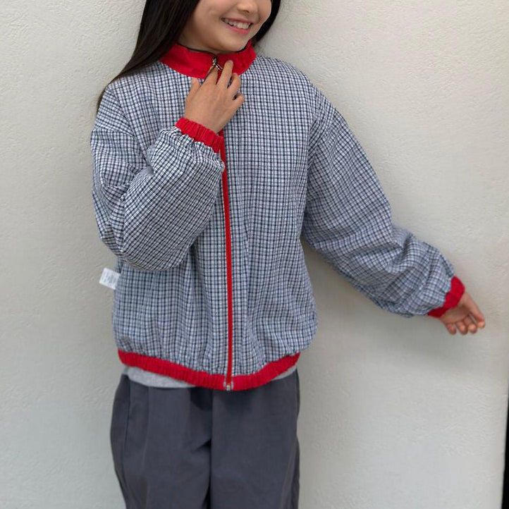Toddler F26 Reversible Mock Neck Zip Up Jacket (3-10y) - 2 Colors kids outfit