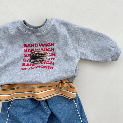 Toddler F26 Side Piping Denim Pants (4m-6y) - Blue kids outfit