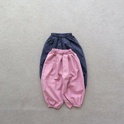 Toddler F26 Stella Stitch Detail Balloon Pants (1-7y) - 2 Colors kids outfit