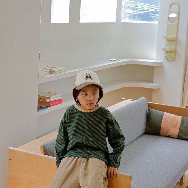 Toddler F26 Stella Stripe Long Sleeve Top (1-7y) - 2 Colors kids outfit