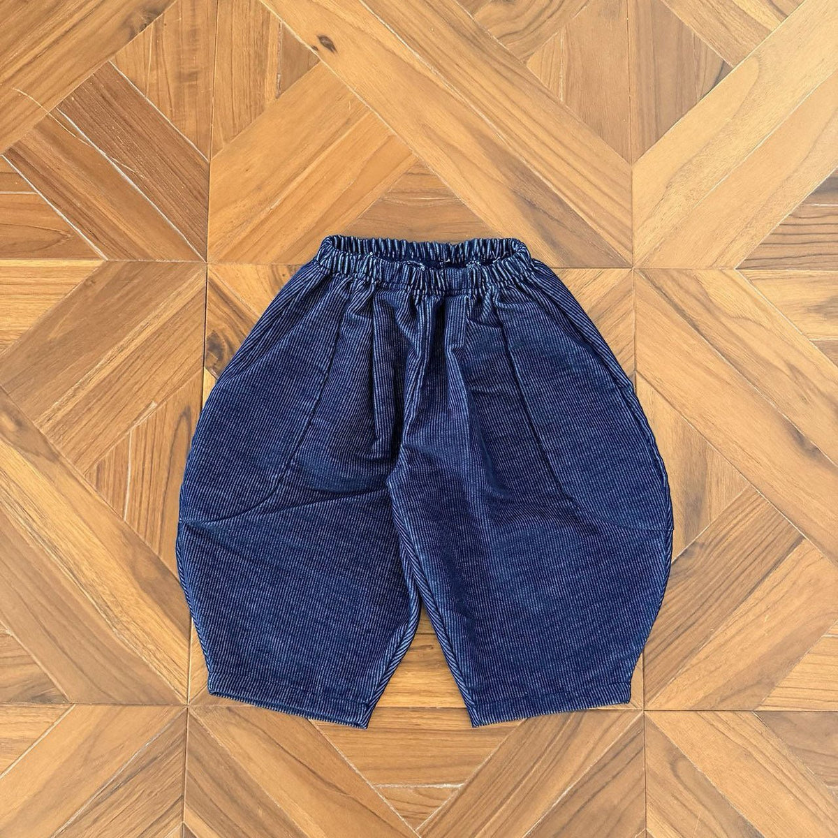 Toddler F26 Stitch Detail Corduroy Pants (1-7y) - Navy kids outfit