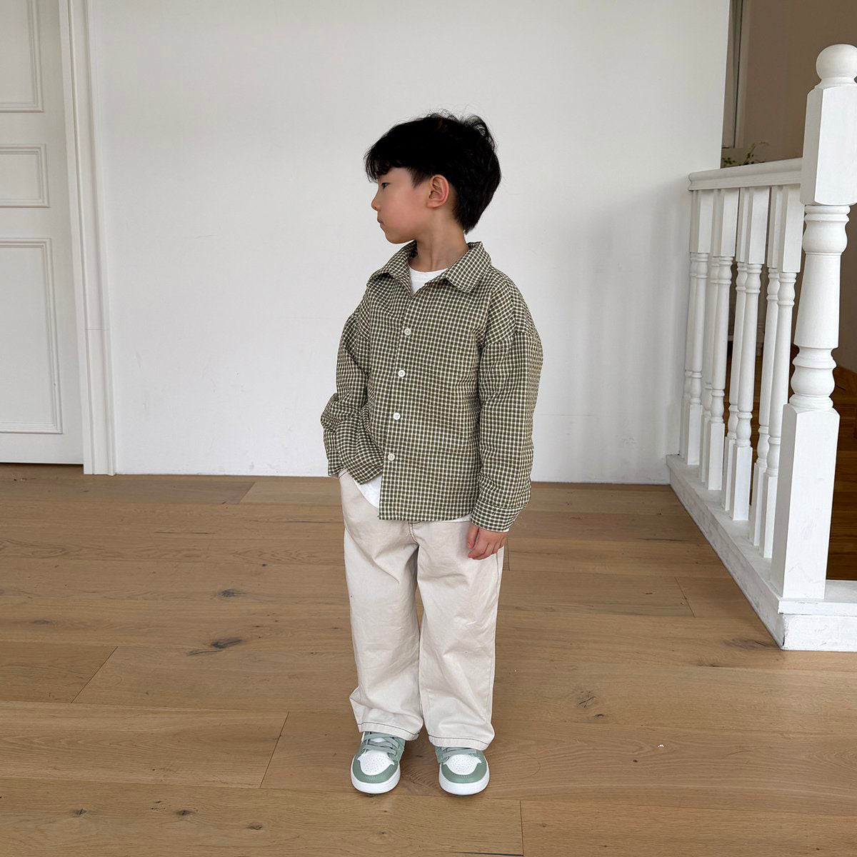 Toddler F26 Stitch Detail Pull-On Pants (12m-9y) - 3 Colors kids outfit