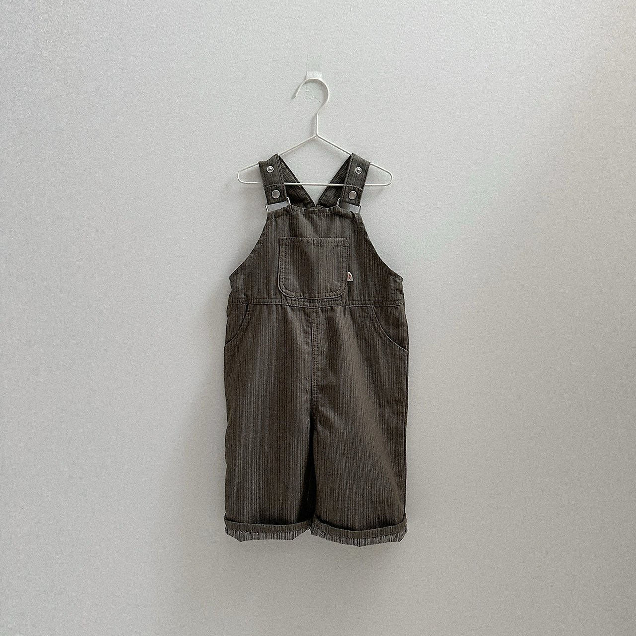 Toddler F26 Textured Stripe Denim Overalls (10m-4y) - 2 Colors kids outfit