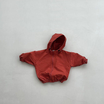 Toddler F26 Textured Zip-up Hoodie (2-6y) - 2 Colors kids outfit