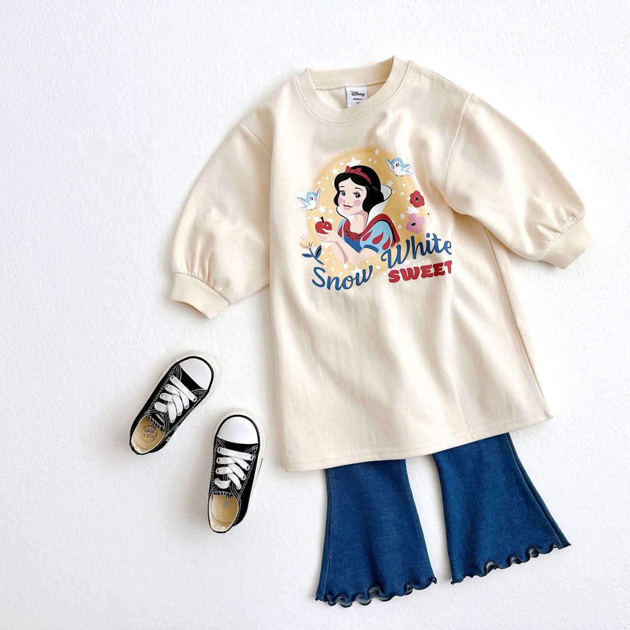 Toddler Flare Indigo Pants (1 - 6y) - 2 Colors kids outfit