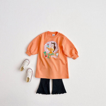 Toddler Flare Indigo Pants (1 - 6y) - 2 Colors kids outfit