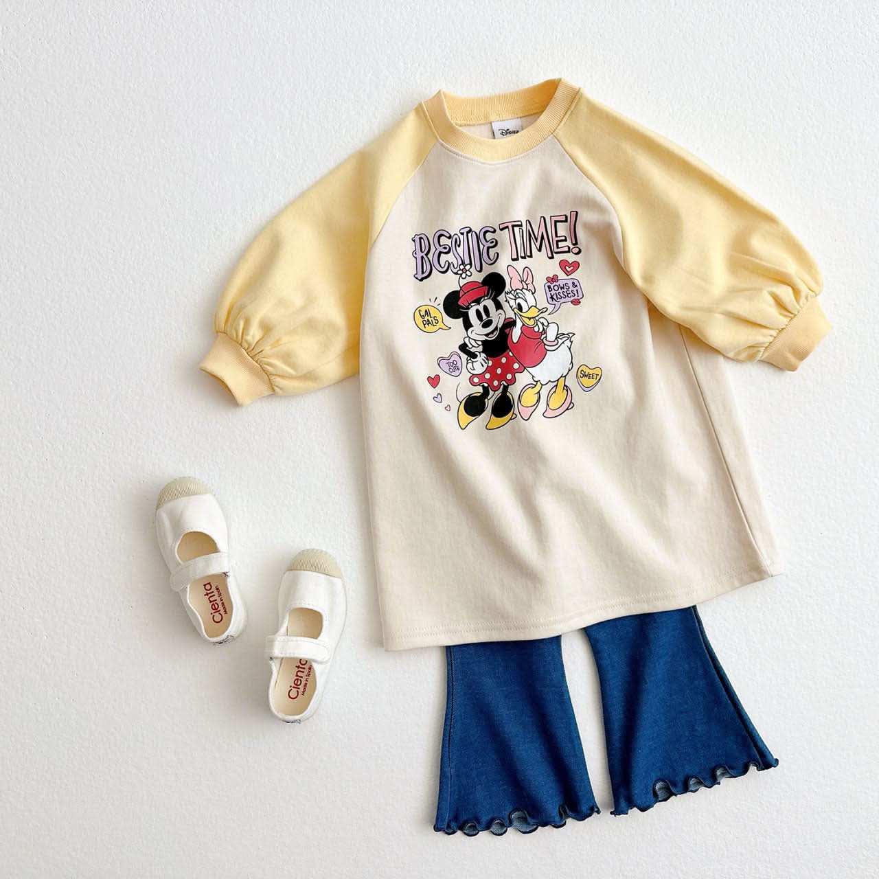 Toddler Flare Indigo Pants (1 - 6y) - 2 Colors kids outfit