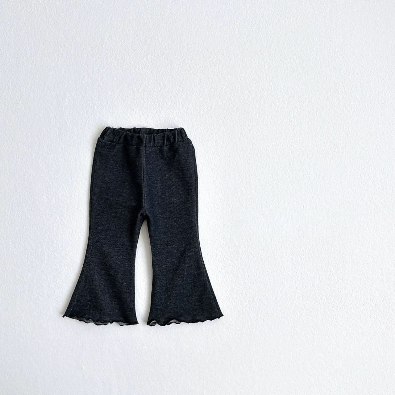 Toddler Flare Indigo Pants (1 - 6y) - 2 Colors kids outfit