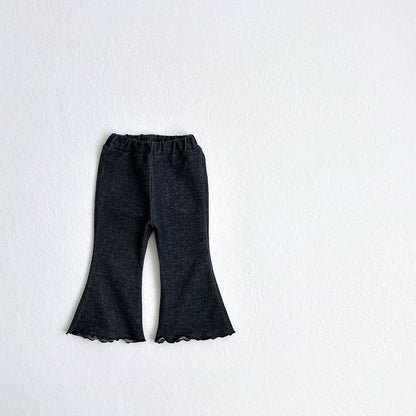 Toddler Flare Indigo Pants (1 - 6y) - 2 Colors kids outfit