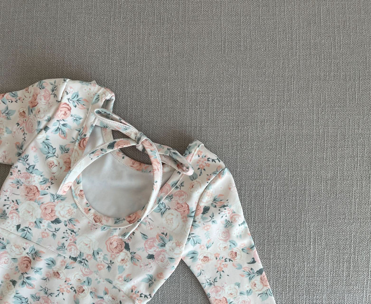 Toddler Floral Print One - Piece Swimsuit (12m) kids outfit