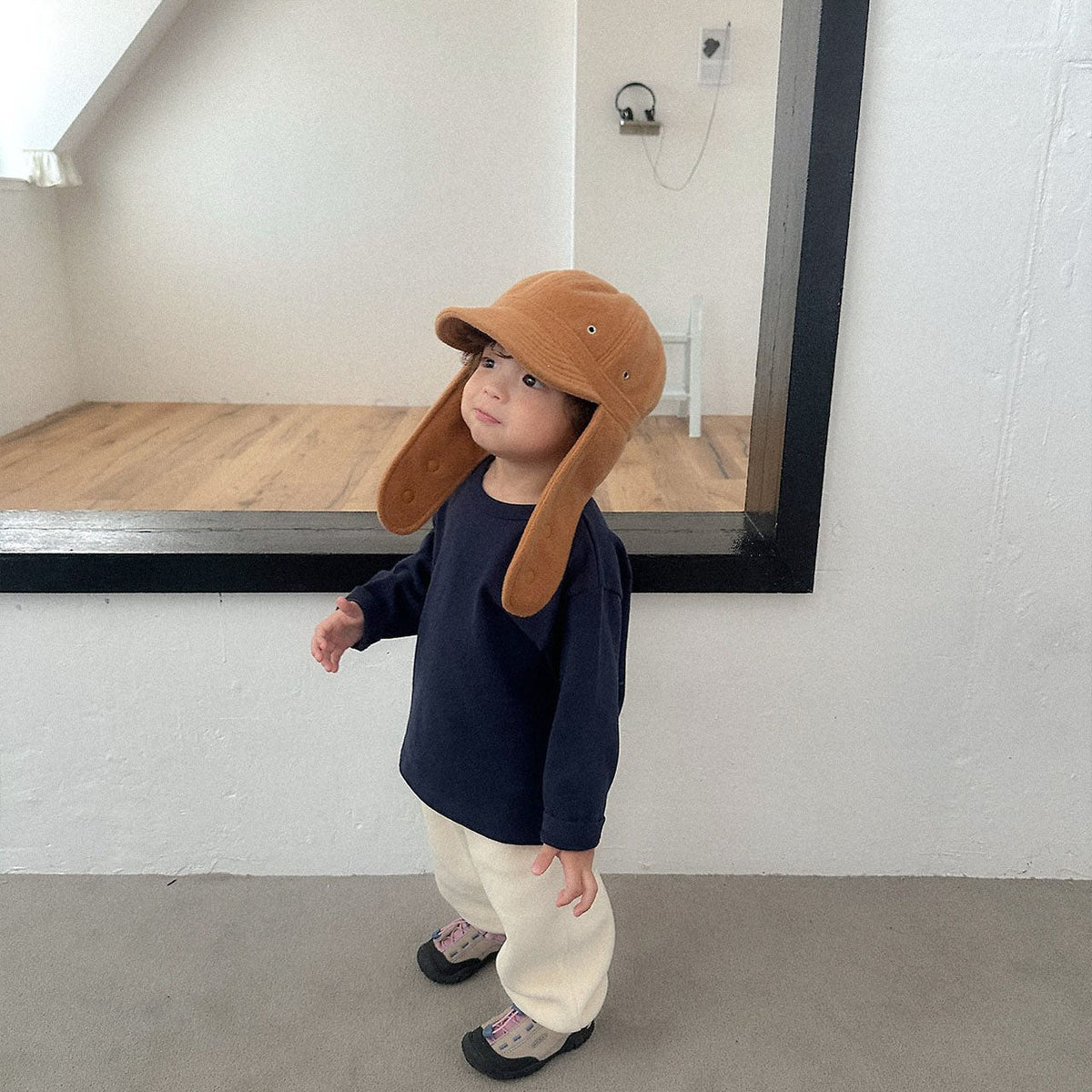 Toddler FW26 Winter Flap Cap (2-7y) kids outfit