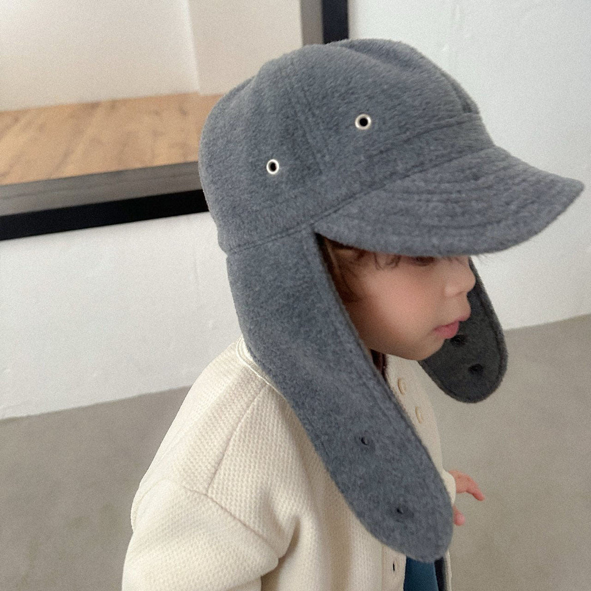 Toddler FW26 Winter Flap Cap (2-7y) kids outfit