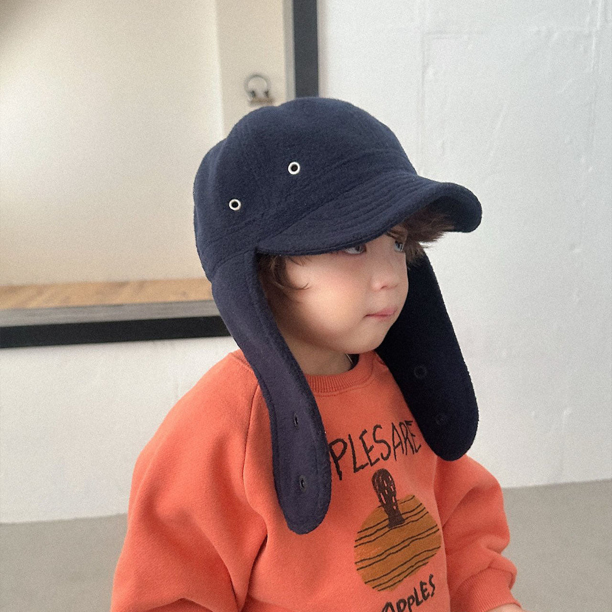 Toddler FW26 Winter Flap Cap (2-7y) kids outfit