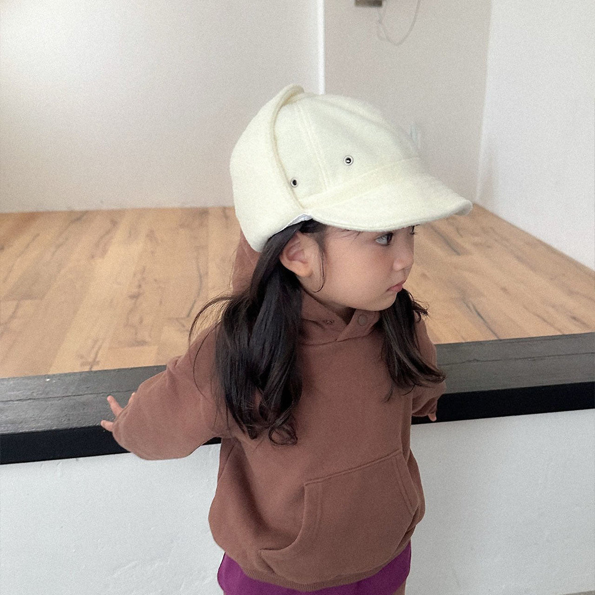 Toddler FW26 Winter Flap Cap (2-7y) kids outfit