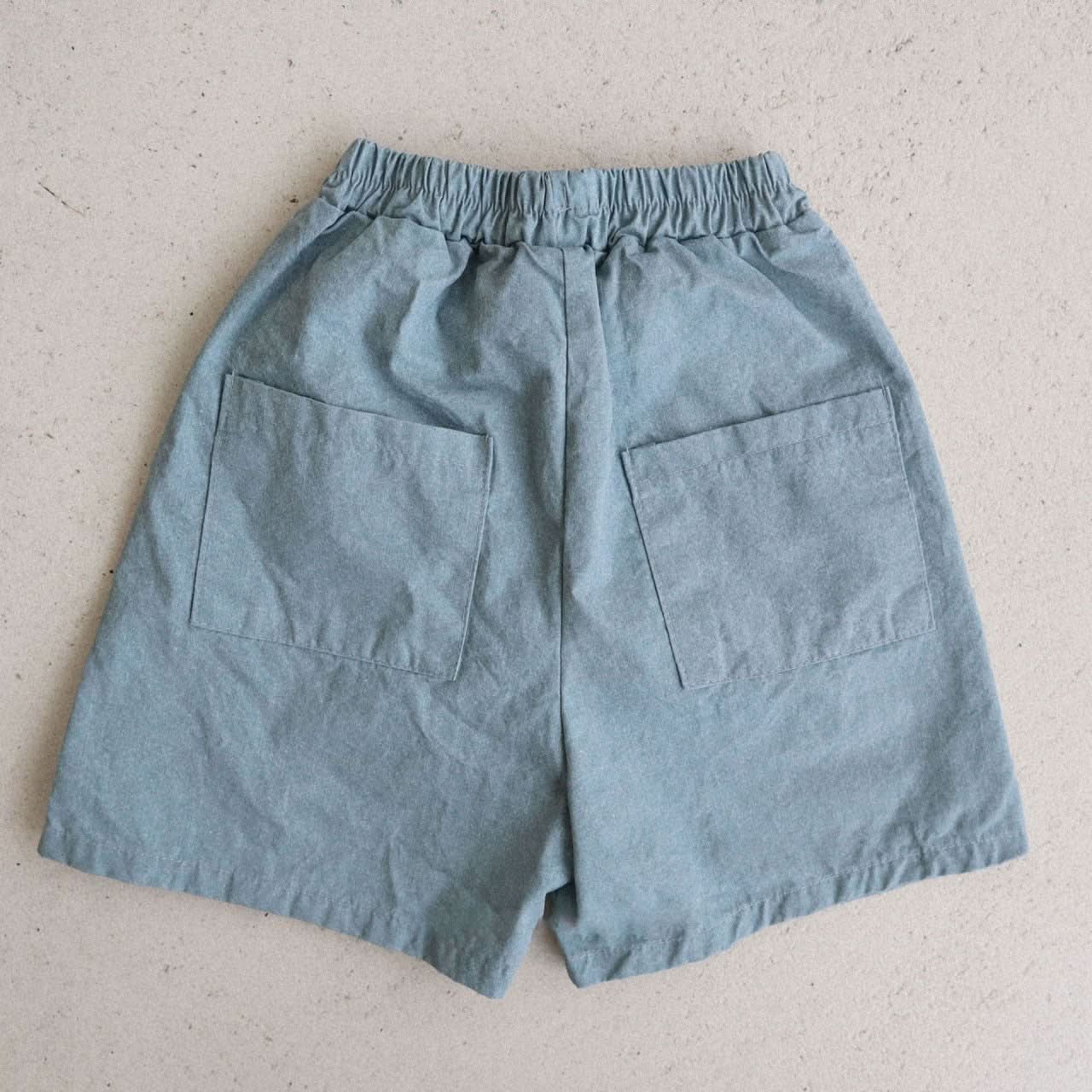 Toddler Garment Dyed Knee - Length Shorts (2 - 7y) - 2 Colors kids outfit