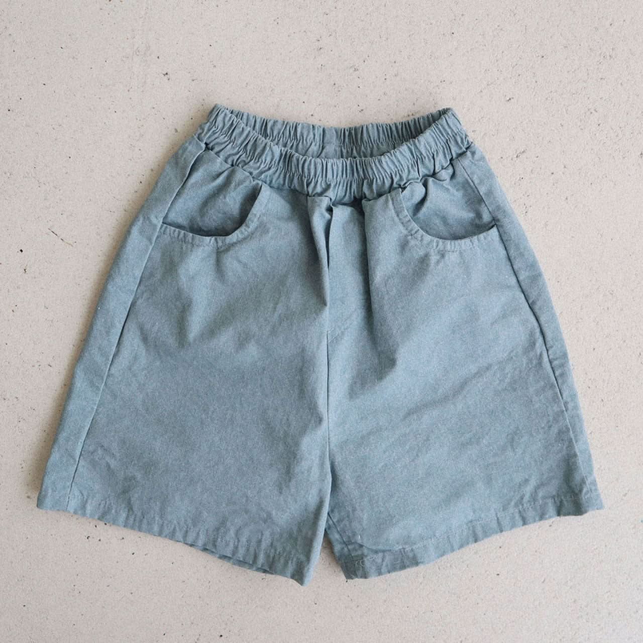 Toddler Garment Dyed Knee - Length Shorts (2 - 7y) - 2 Colors kids outfit