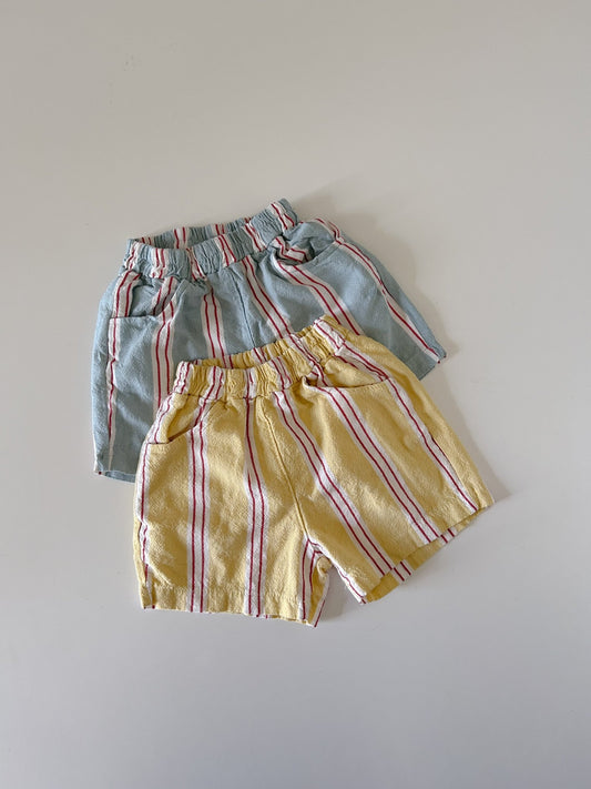 Toddler Hug Stripe Comfy Shorts (1 - 6y) - 2 Colors kids outfit