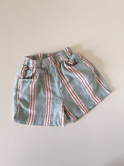 Toddler Hug Stripe Comfy Shorts (1 - 6y) - 2 Colors kids outfit