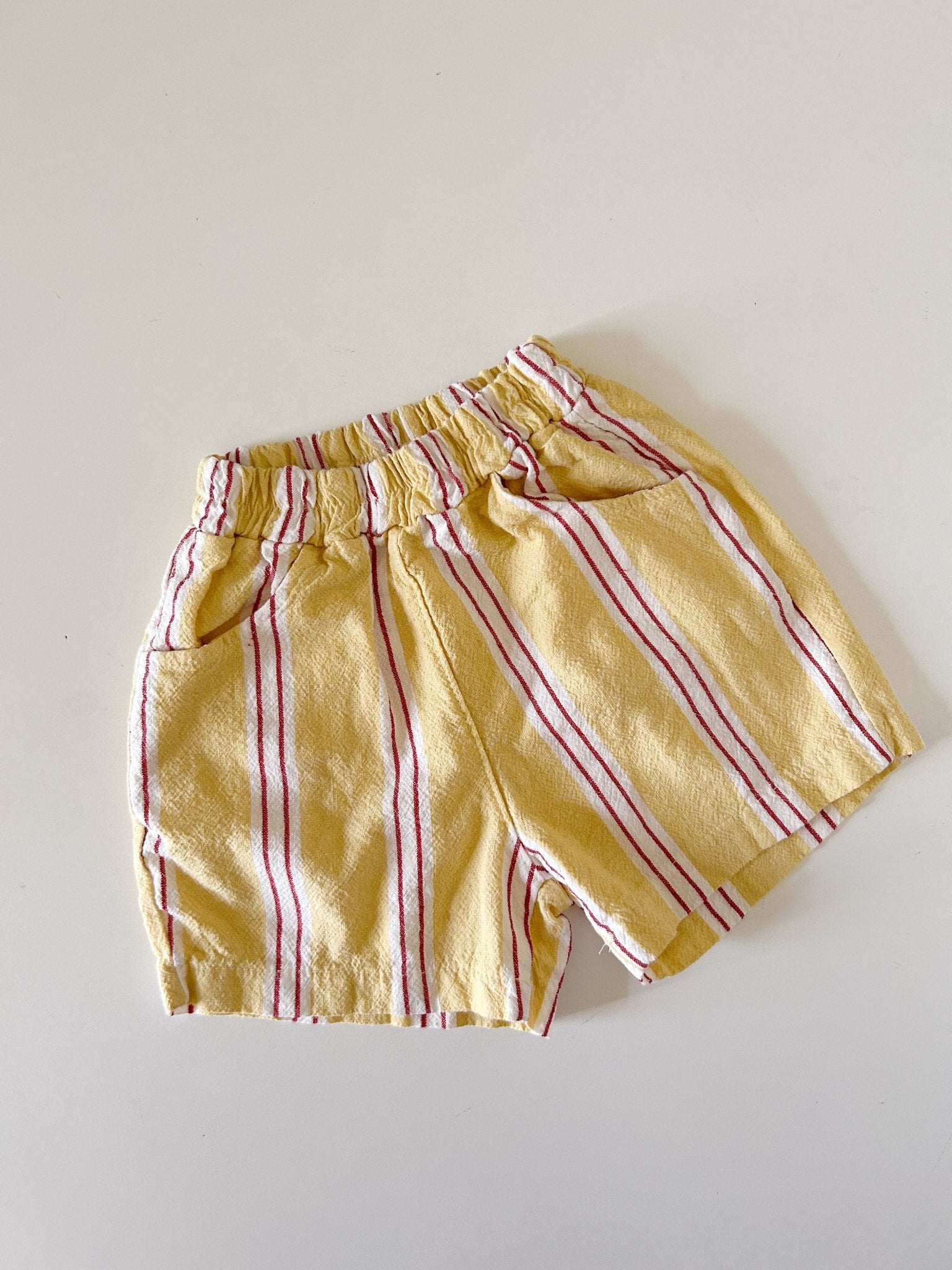 Toddler Hug Stripe Comfy Shorts (1 - 6y) - 2 Colors kids outfit