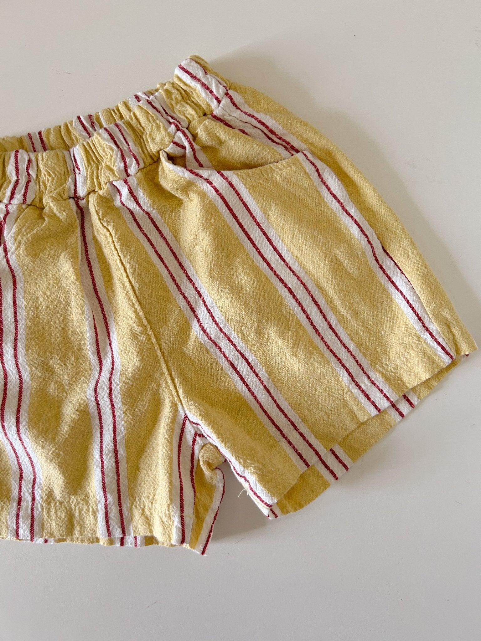 Toddler Hug Stripe Comfy Shorts (1 - 6y) - 2 Colors kids outfit