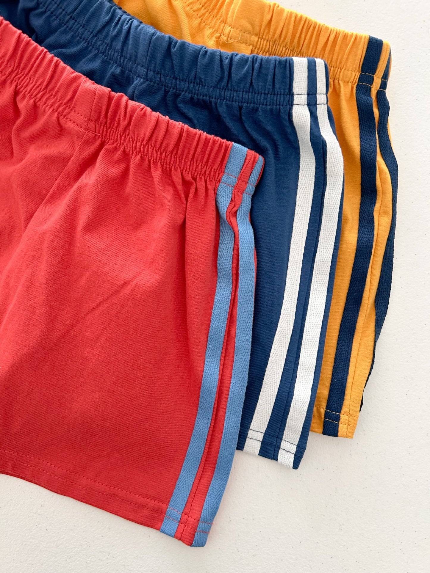 Toddler I Grand Classic Short Sleeve Ringer Top and Shorts Set (18m - 6y) - 3 Colors - AT NOON STORE