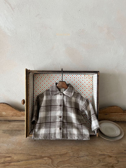 Toddler Lala W23 Flannel Shirt (1 - 6y) - 2 Colors kids outfit