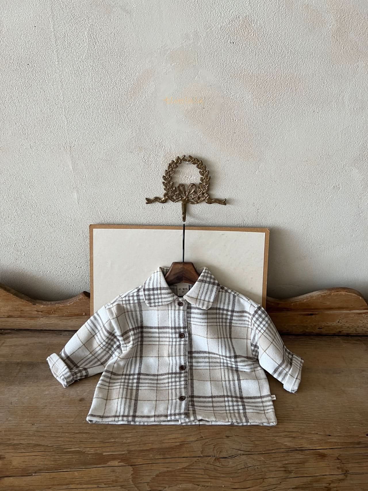 Toddler Lala W23 Flannel Shirt (1 - 6y) - 2 Colors kids outfit