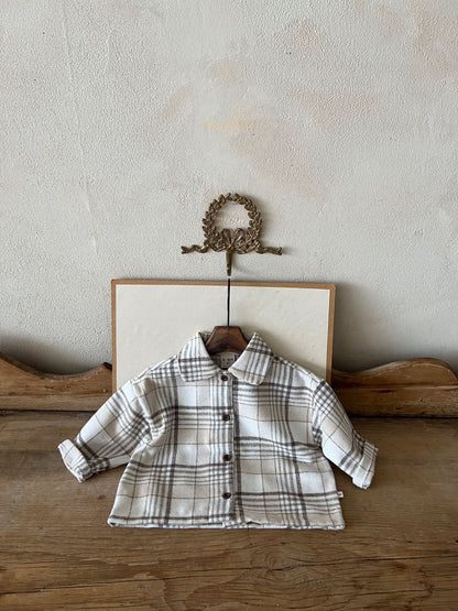 Toddler Lala W23 Flannel Shirt (1 - 6y) - 2 Colors kids outfit