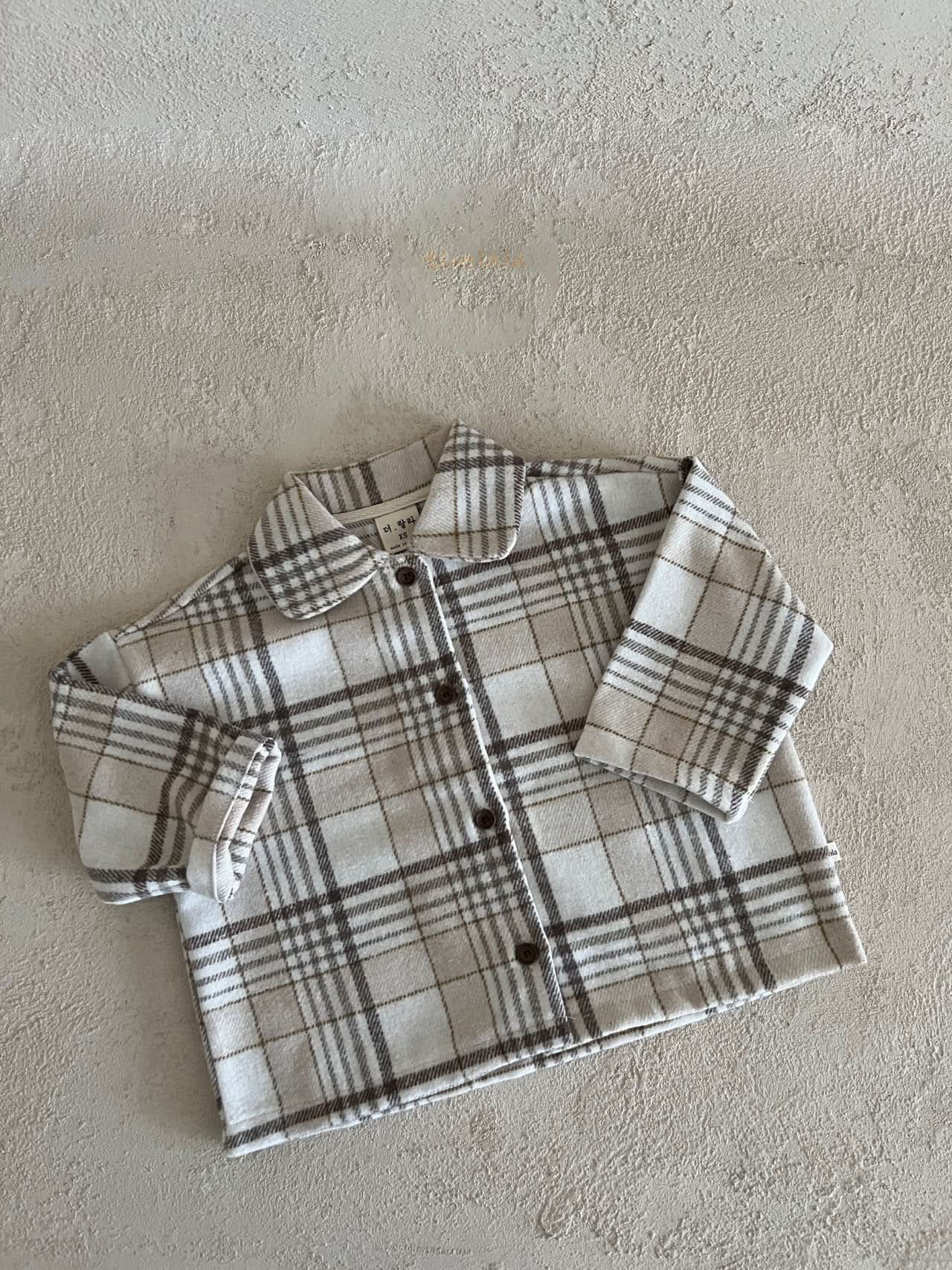 Toddler Lala W23 Flannel Shirt (1 - 6y) - 2 Colors kids outfit