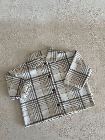 Toddler Lala W23 Flannel Shirt (1 - 6y) - 2 Colors kids outfit