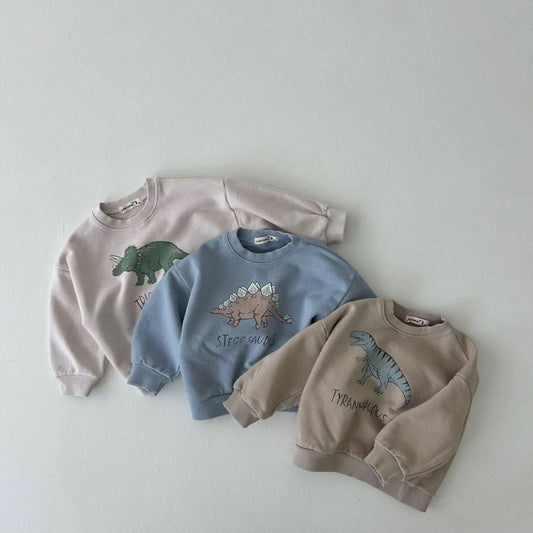 Toddler Land Dinosaur Sweatshirt (1 - 6y) - 3 Colors kids outfit