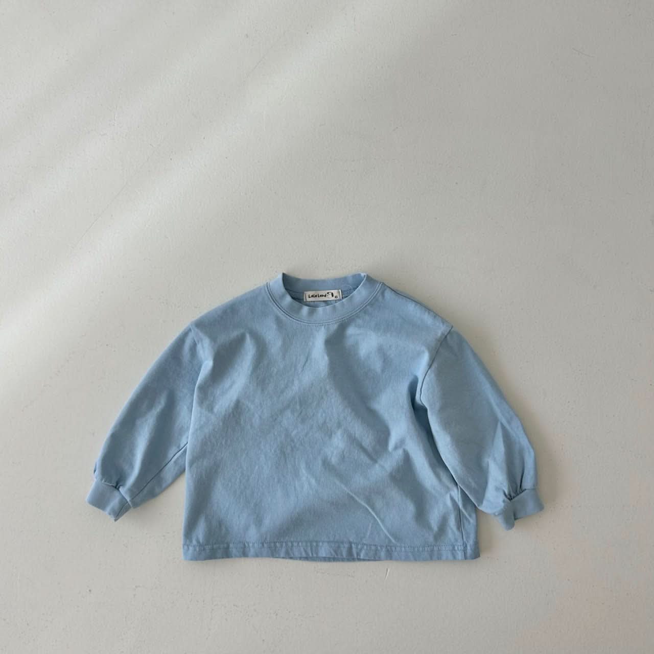 Toddler Land S24 Long Sleeve 'GOOD LUCK' Tee (4m - 6y) - 4 Colors kids outfit