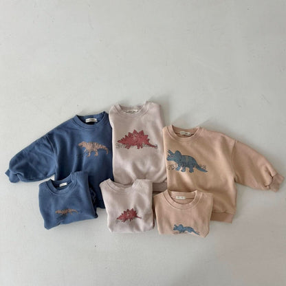 Toddler Land S25 Dinosaur Sweatshirt (1 - 6y) - 3 Colors kids outfit