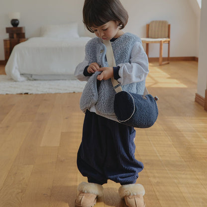 Toddler Land W25 Corduroy Cargo Jogger Pants (1 - 6y) - 3 Colors kids outfit