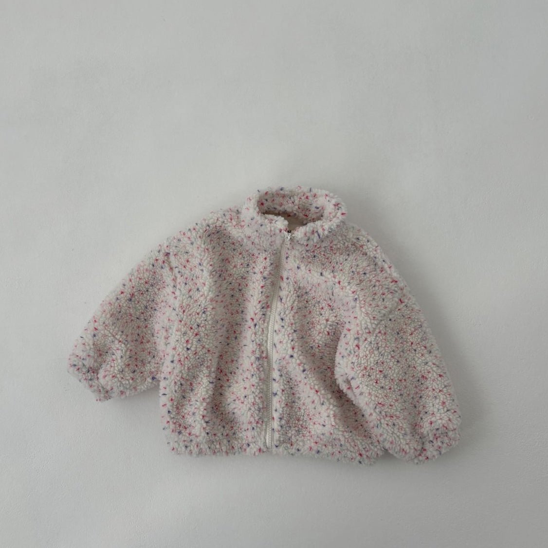 Toddler Land W25 Sherpa Mock Neck Zip - Up Jacket (1 - 6y) - 3 Colors kids outfit