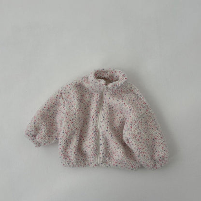Toddler Land W25 Sherpa Mock Neck Zip - Up Jacket (1 - 6y) - 3 Colors kids outfit