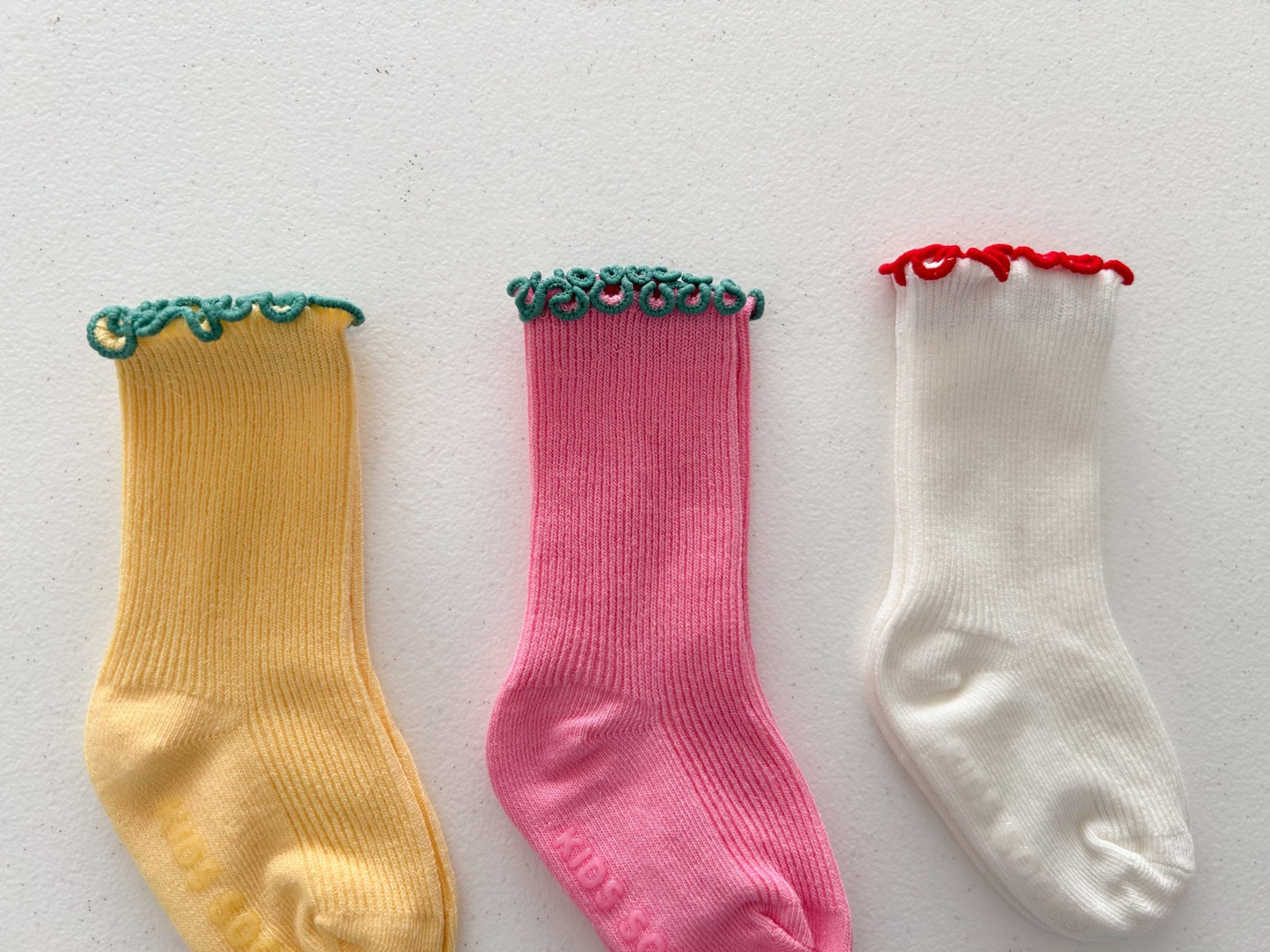 Toddler Lettuce - Edge 3PK Socks Set (6m - 5y) kids outfit